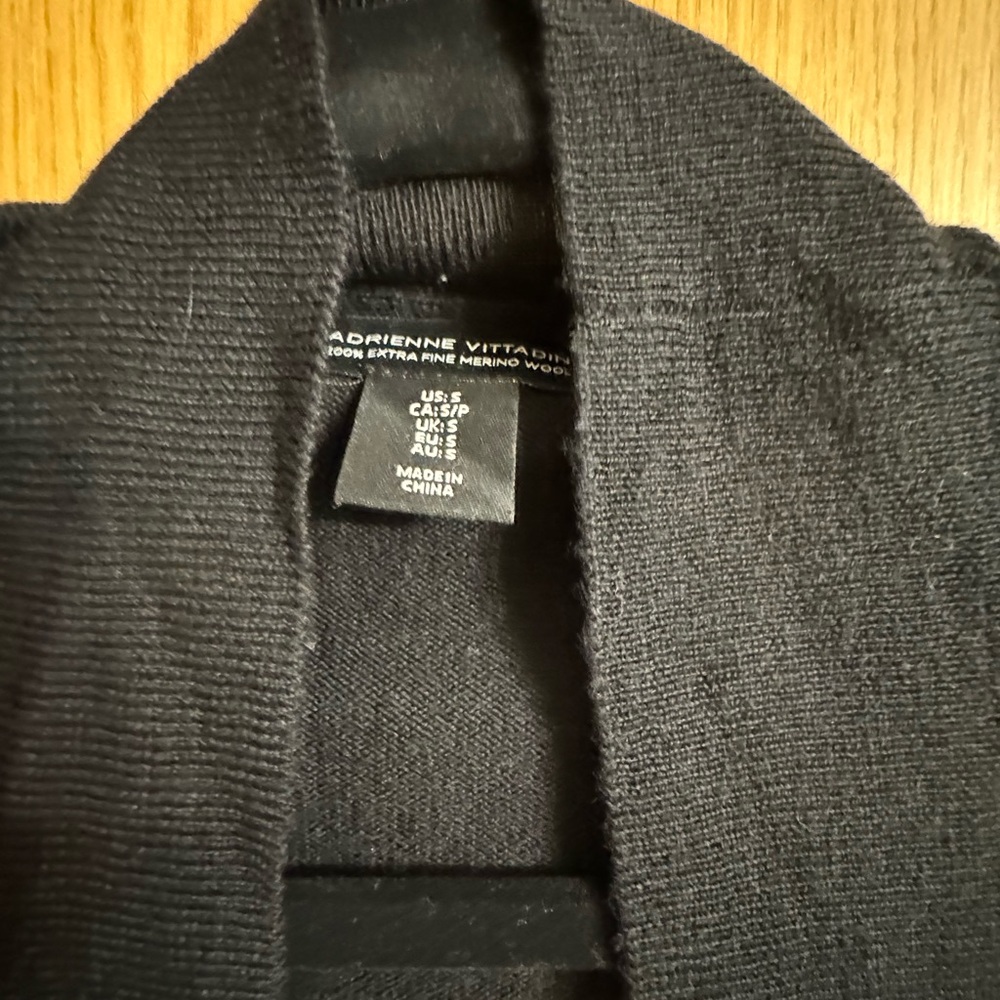 Black Wool blend Sweater